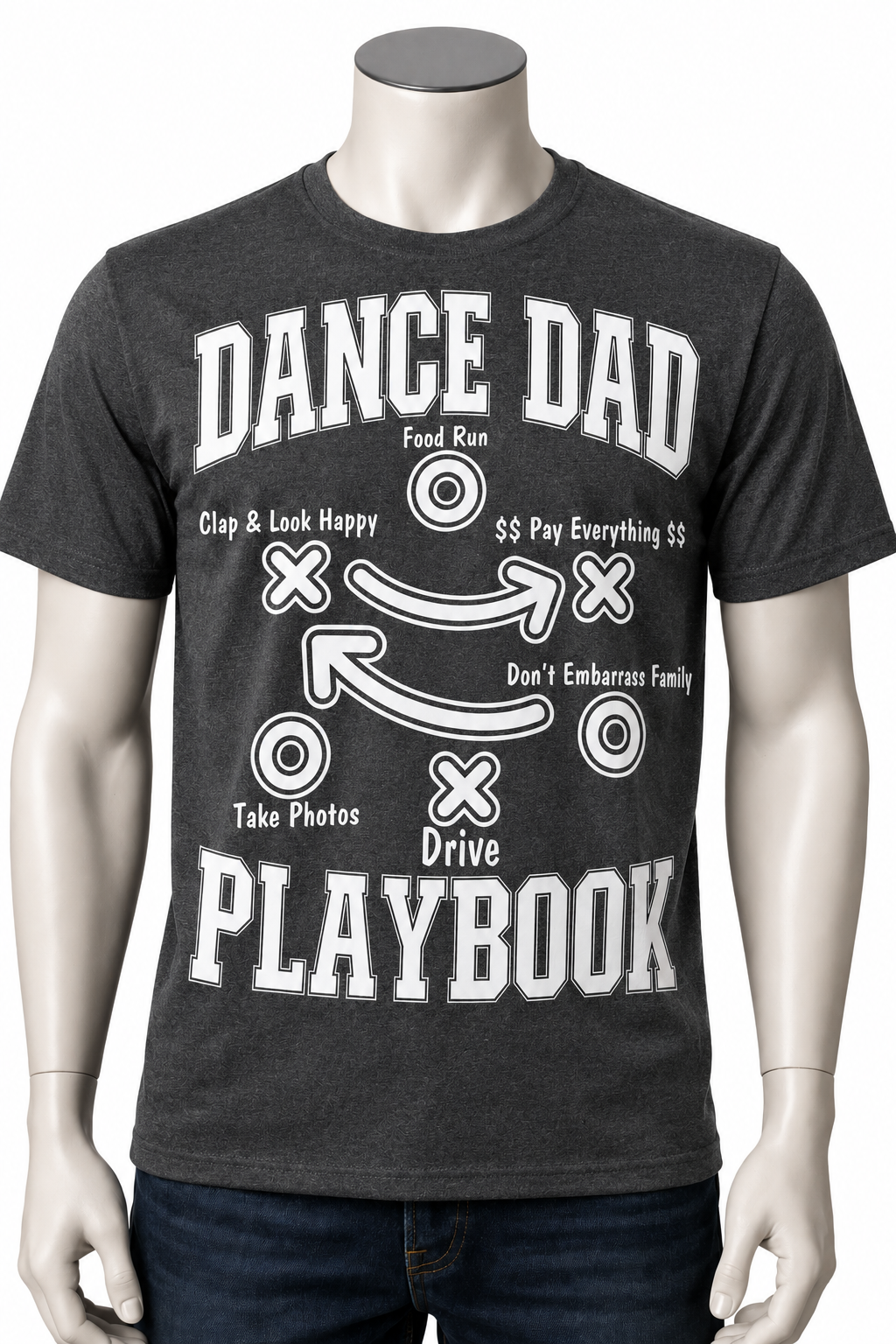 Dance Dad Playbook Tee