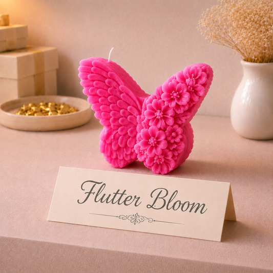 Flutter Bloom Candle