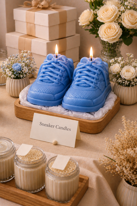 Baby Kicks Candle