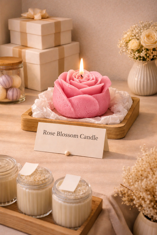 Rose Blossom Candle