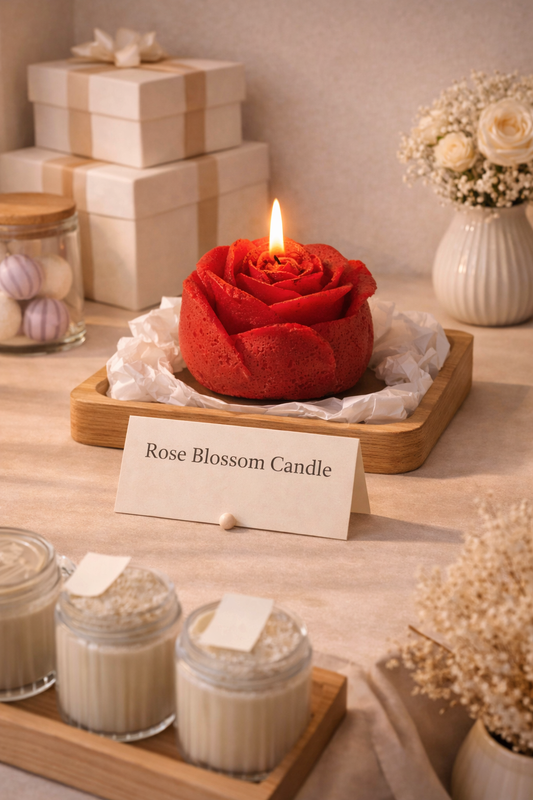 Rose Blossom Candle