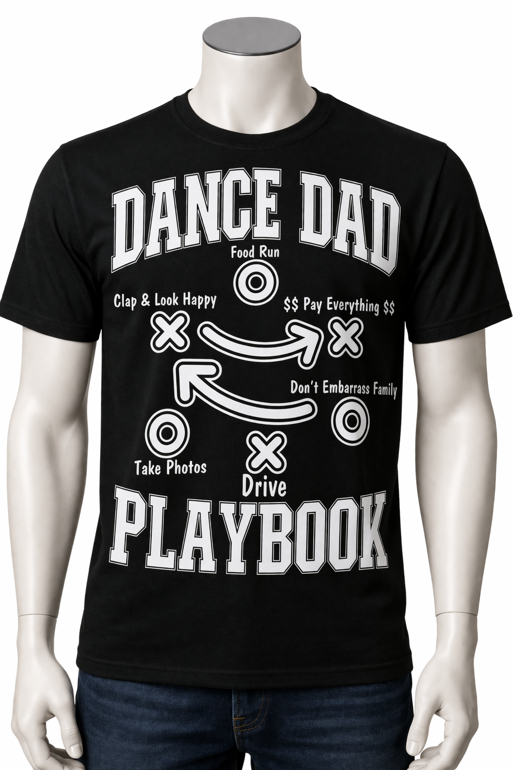 Dance Dad Playbook Tee
