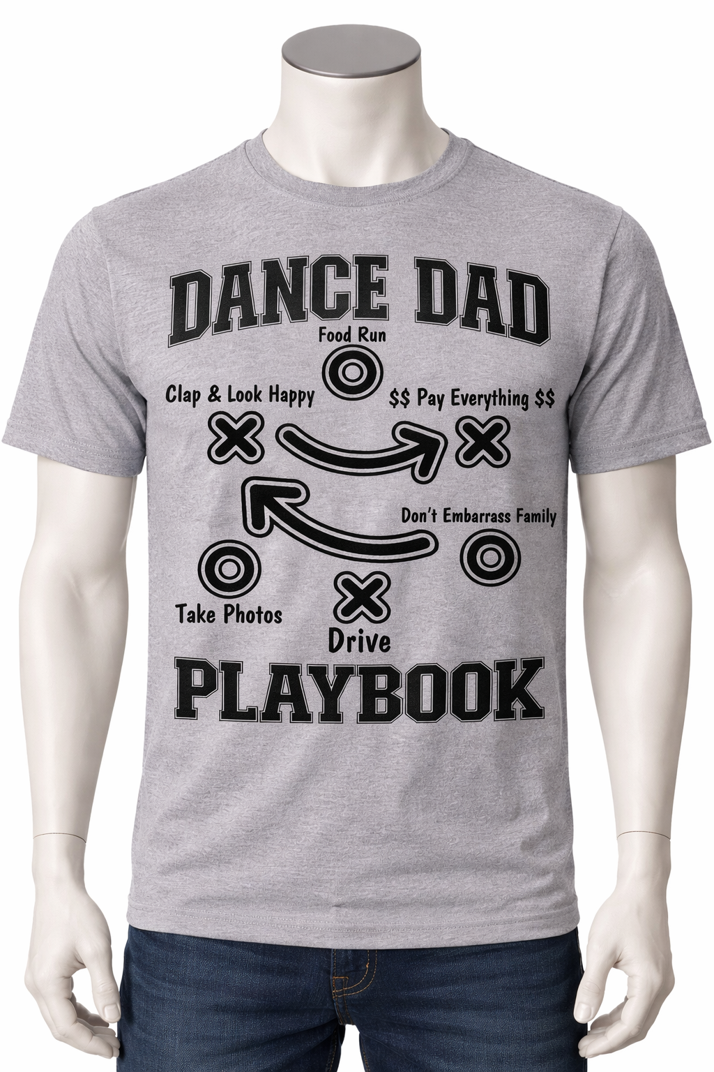 Dance Dad Playbook Tee