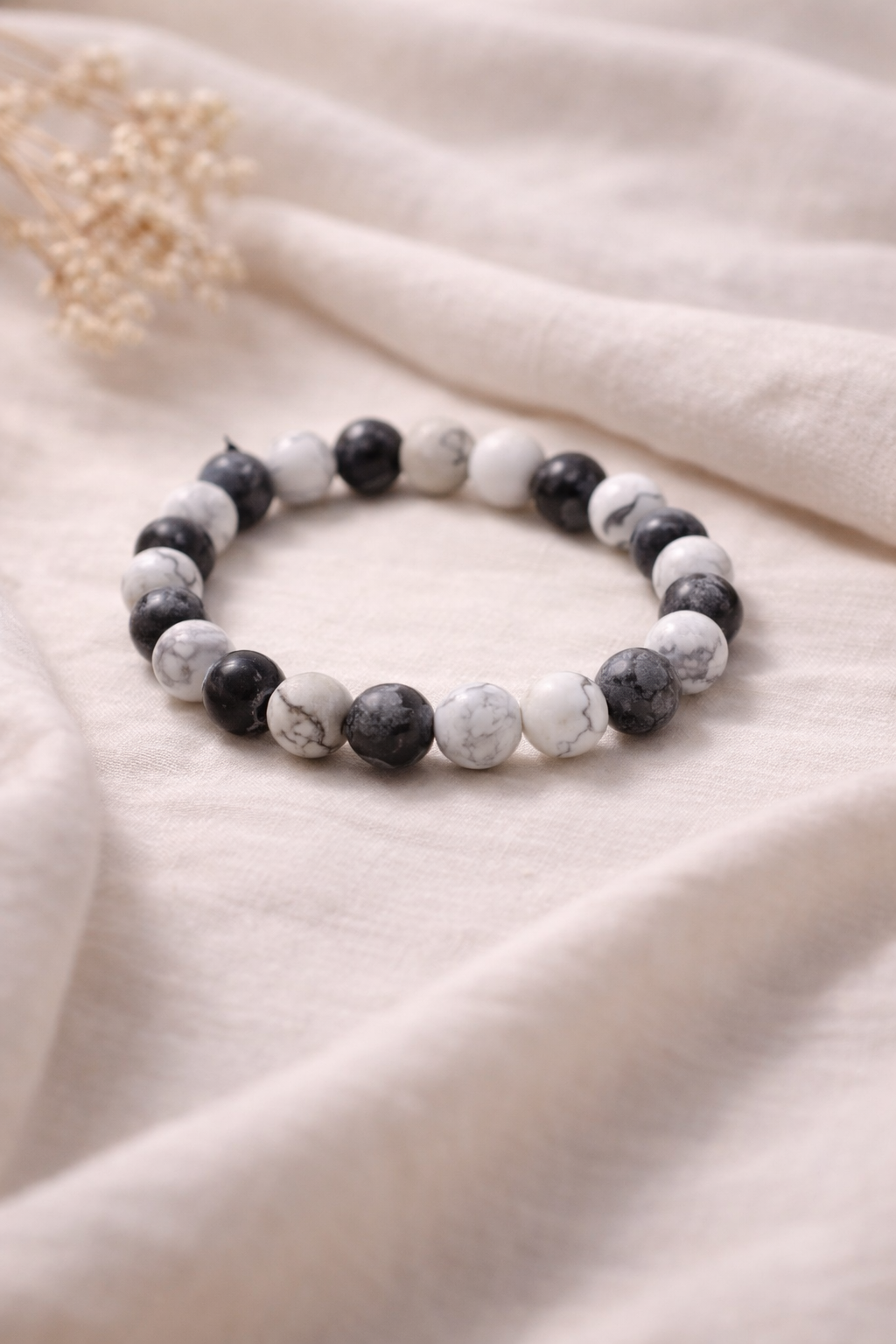 Monochrome Marble Magic Bracelet