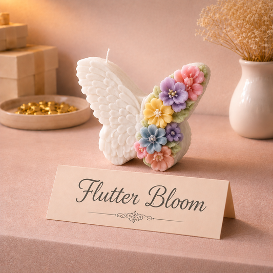 Flutter Bloom Candle