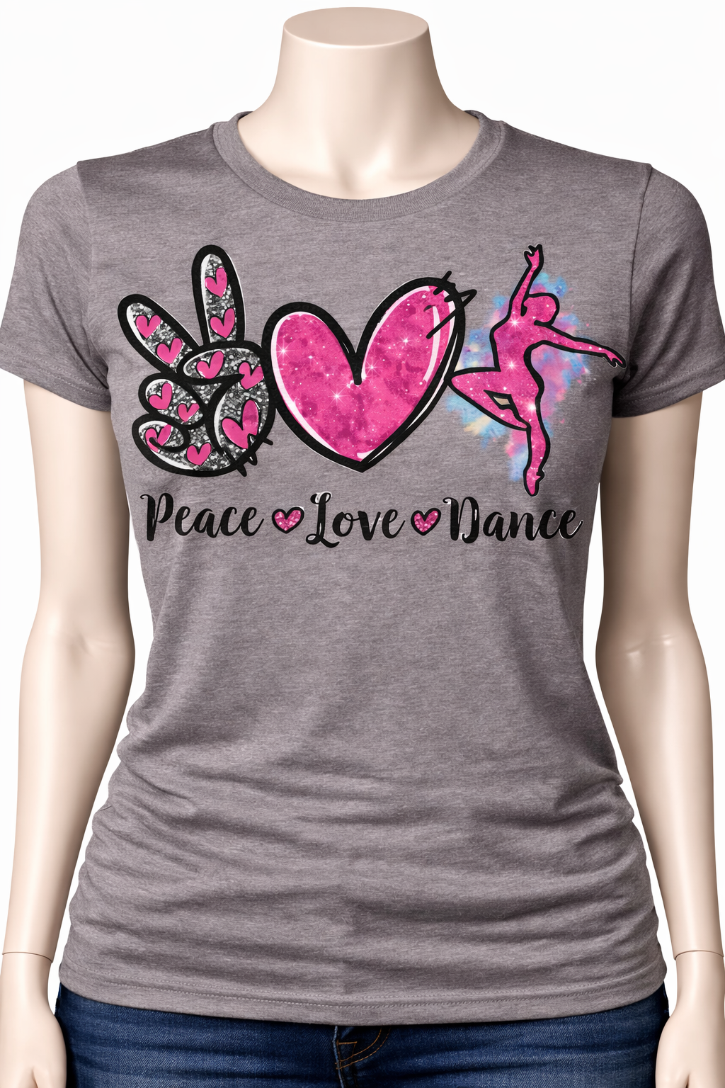 Peace, Love & Dance Tee
