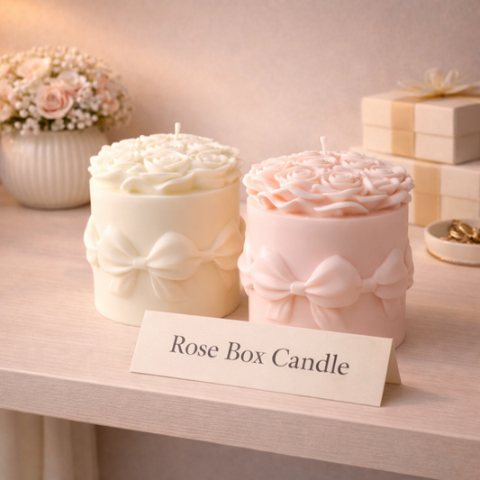 Rose Box Candle