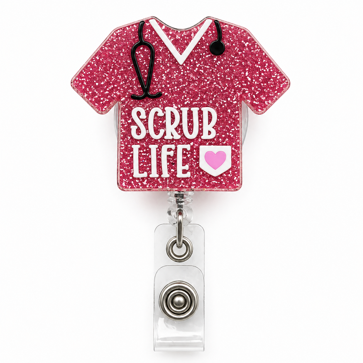 Pink Glam Scrub Reel