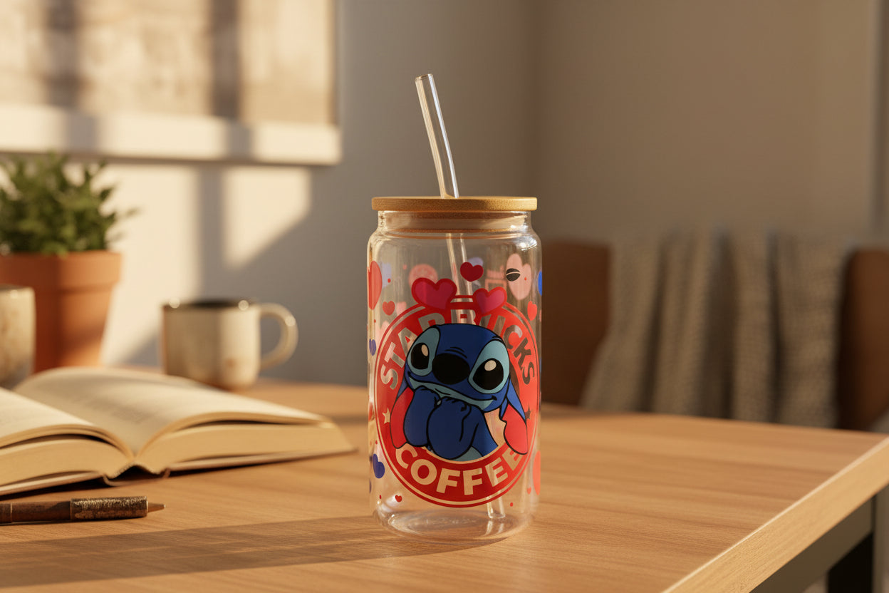 Stitch Glass Cups